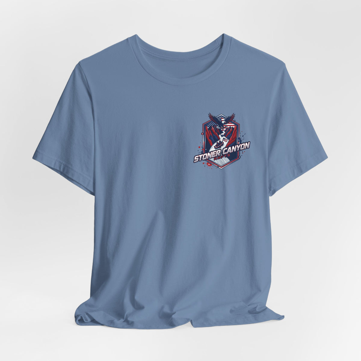 Stoner Canyon Eagle Crest T-Shirt | Patriotic Canyon Graphic Tee