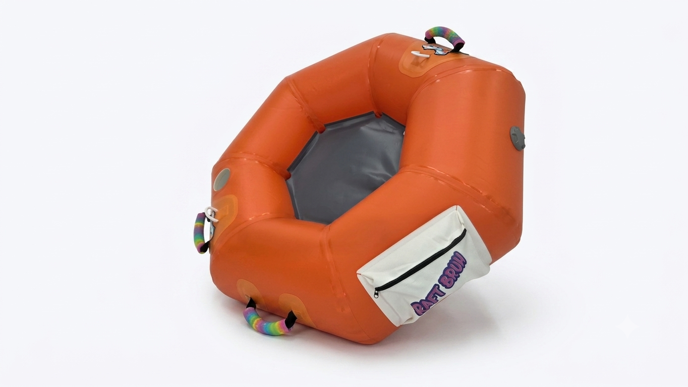 River Drifter 42" Diminishing tube Orange