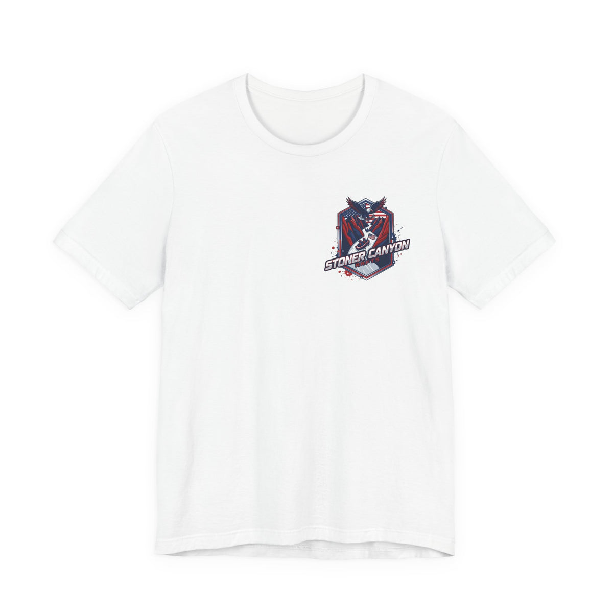 Stoner Canyon Eagle Crest T-Shirt | Patriotic Canyon Graphic Tee