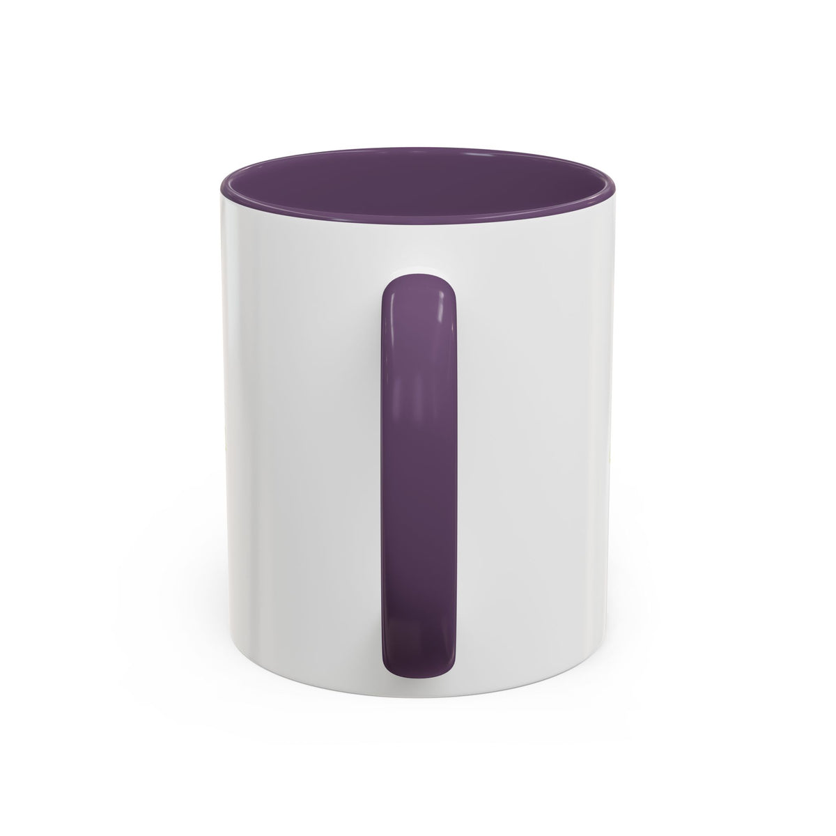Rainbow Canoe Paddle Design Coffee Mug | Accent Coffee Mug