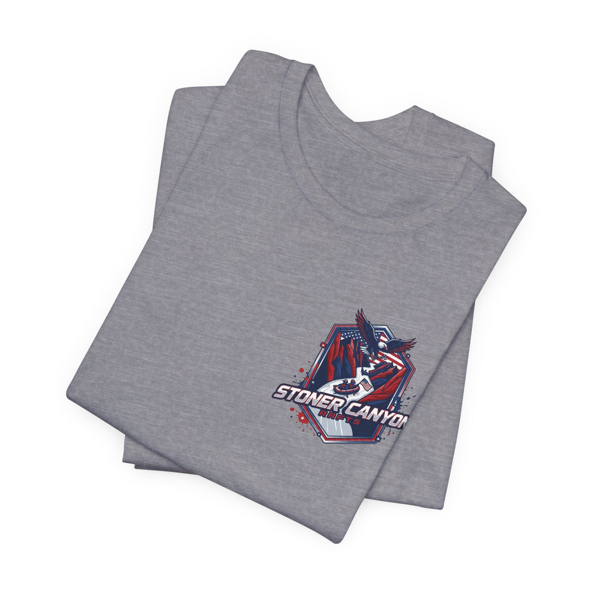 Stoner Canyon Eagle Crest T-Shirt | Patriotic Canyon Graphic Tee