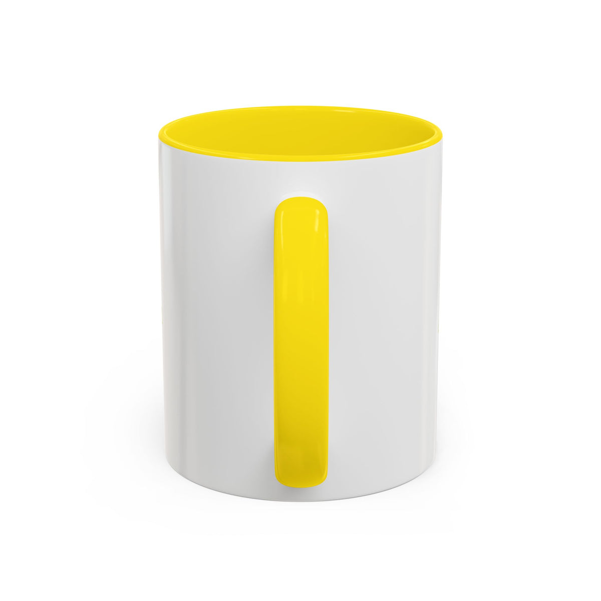 Rainbow Canoe Paddle Design Coffee Mug | Accent Coffee Mug