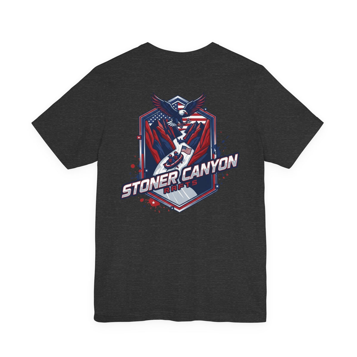 Stoner Canyon Eagle Crest T-Shirt | Patriotic Canyon Graphic Tee