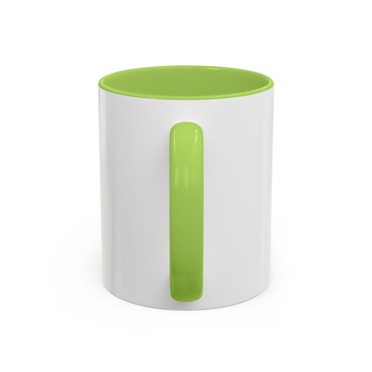 Rainbow Canoe Paddle Design Coffee Mug | Accent Coffee Mug