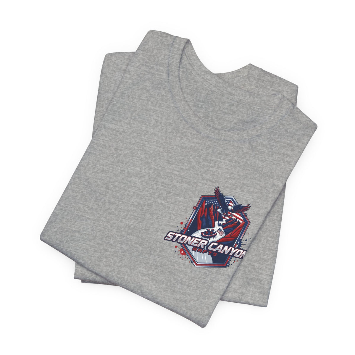 Stoner Canyon Eagle Crest T-Shirt | Patriotic Canyon Graphic Tee