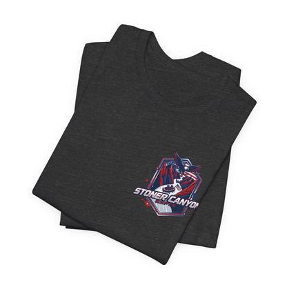 Stoner Canyon Eagle Crest T-Shirt | Patriotic Canyon Graphic Tee