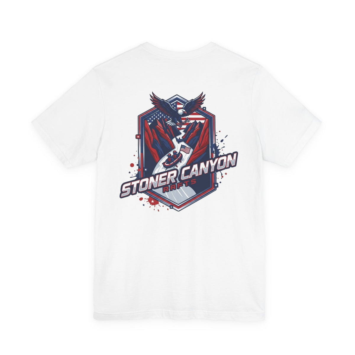 Stoner Canyon Eagle Crest T-Shirt | Patriotic Canyon Graphic Tee