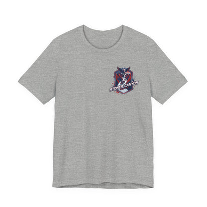 Stoner Canyon Eagle Crest T-Shirt | Patriotic Canyon Graphic Tee