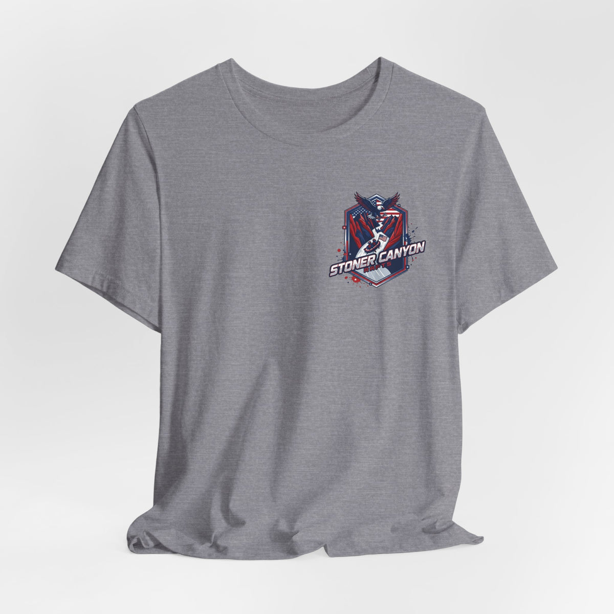 Stoner Canyon Eagle Crest T-Shirt | Patriotic Canyon Graphic Tee