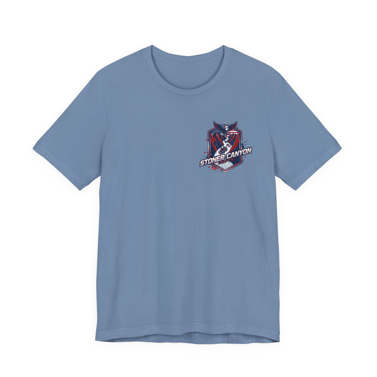 Stoner Canyon Eagle Crest T-Shirt | Patriotic Canyon Graphic Tee