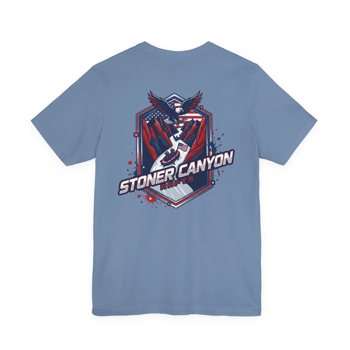 Stoner Canyon Eagle Crest T-Shirt | Patriotic Canyon Graphic Tee