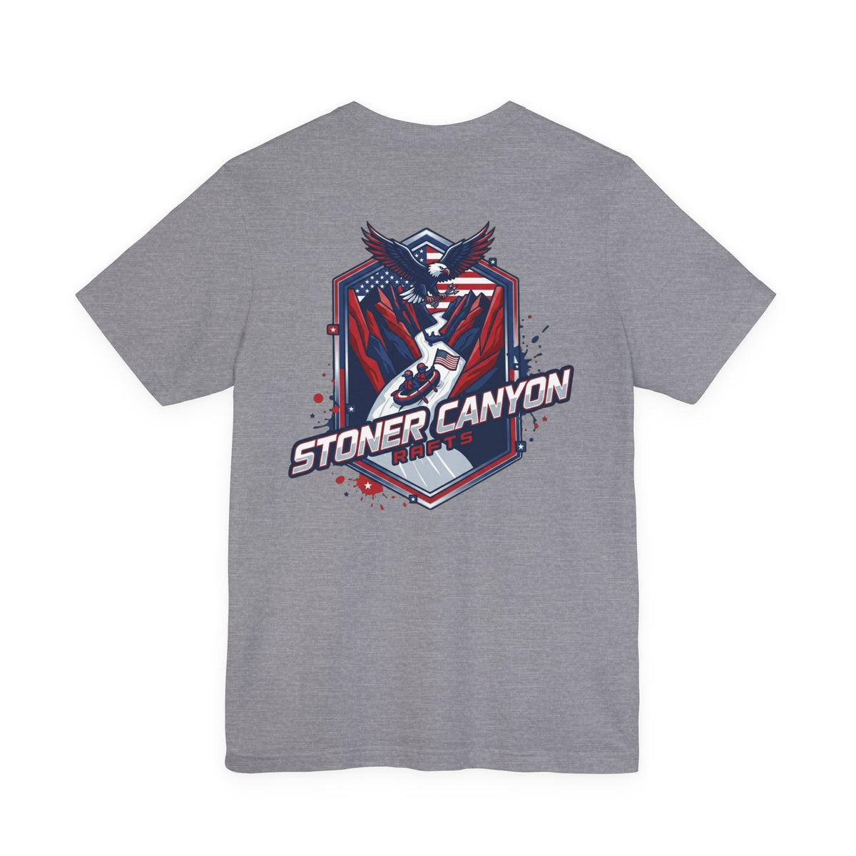 Stoner Canyon Eagle Crest T-Shirt | Patriotic Canyon Graphic Tee