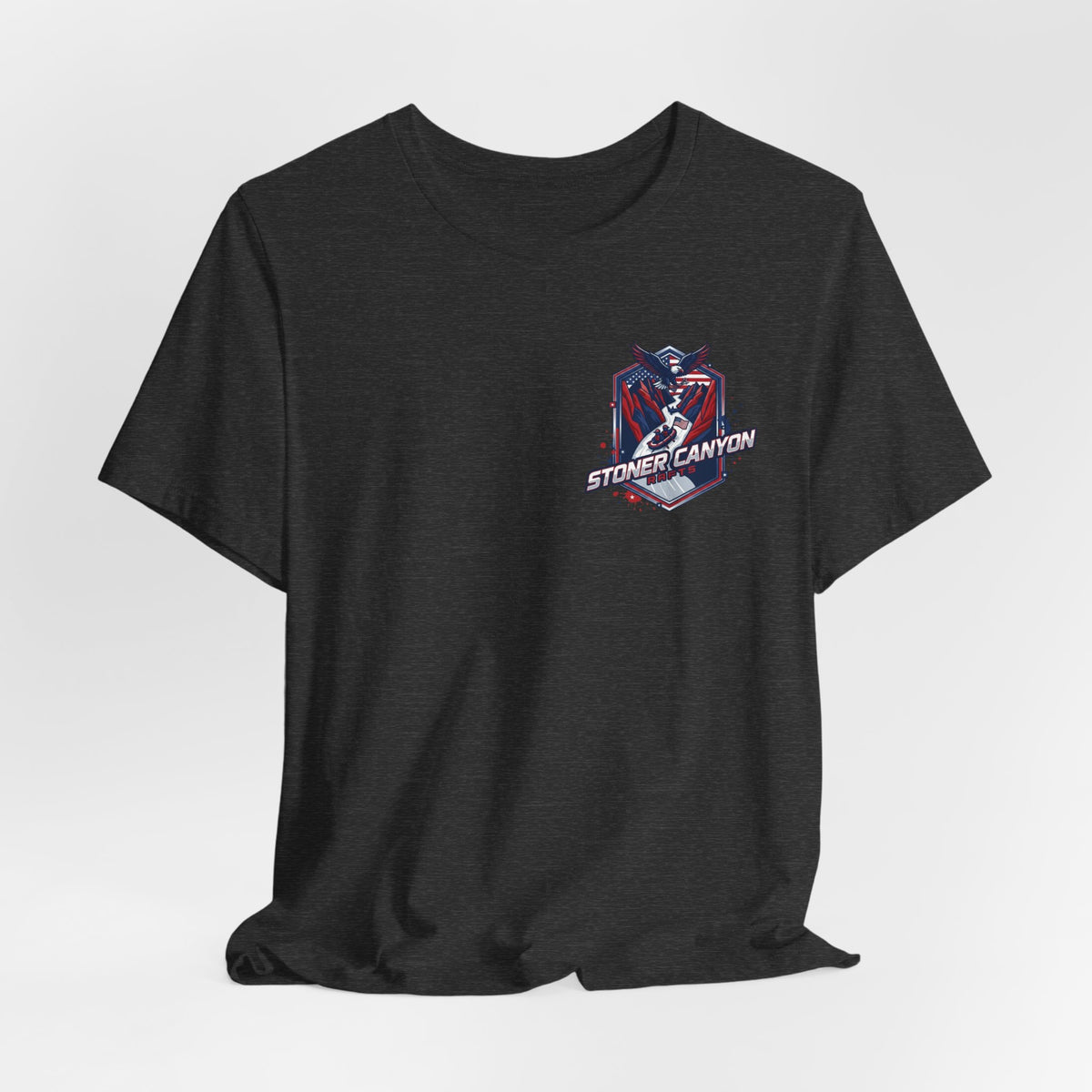 Stoner Canyon Eagle Crest T-Shirt | Patriotic Canyon Graphic Tee