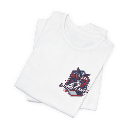 Stoner Canyon Eagle Crest T-Shirt | Patriotic Canyon Graphic Tee