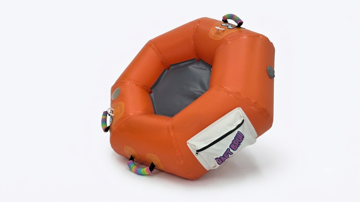 River Drifter 42" Diminishing tube Orange